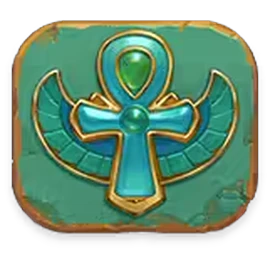 Ankh symbol paytable icon in Rise of Egypt