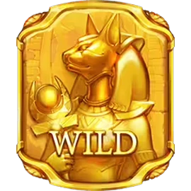 Anubis wild symbol icon in Rise of Egypt
